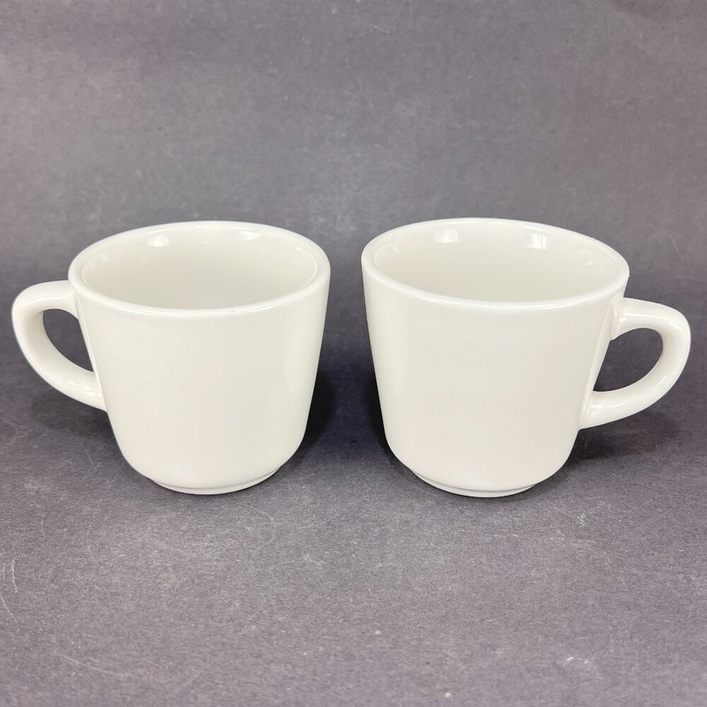 Syscoware 9487141 White China Coffee Cup Mug Restaurant American Diner Tableware